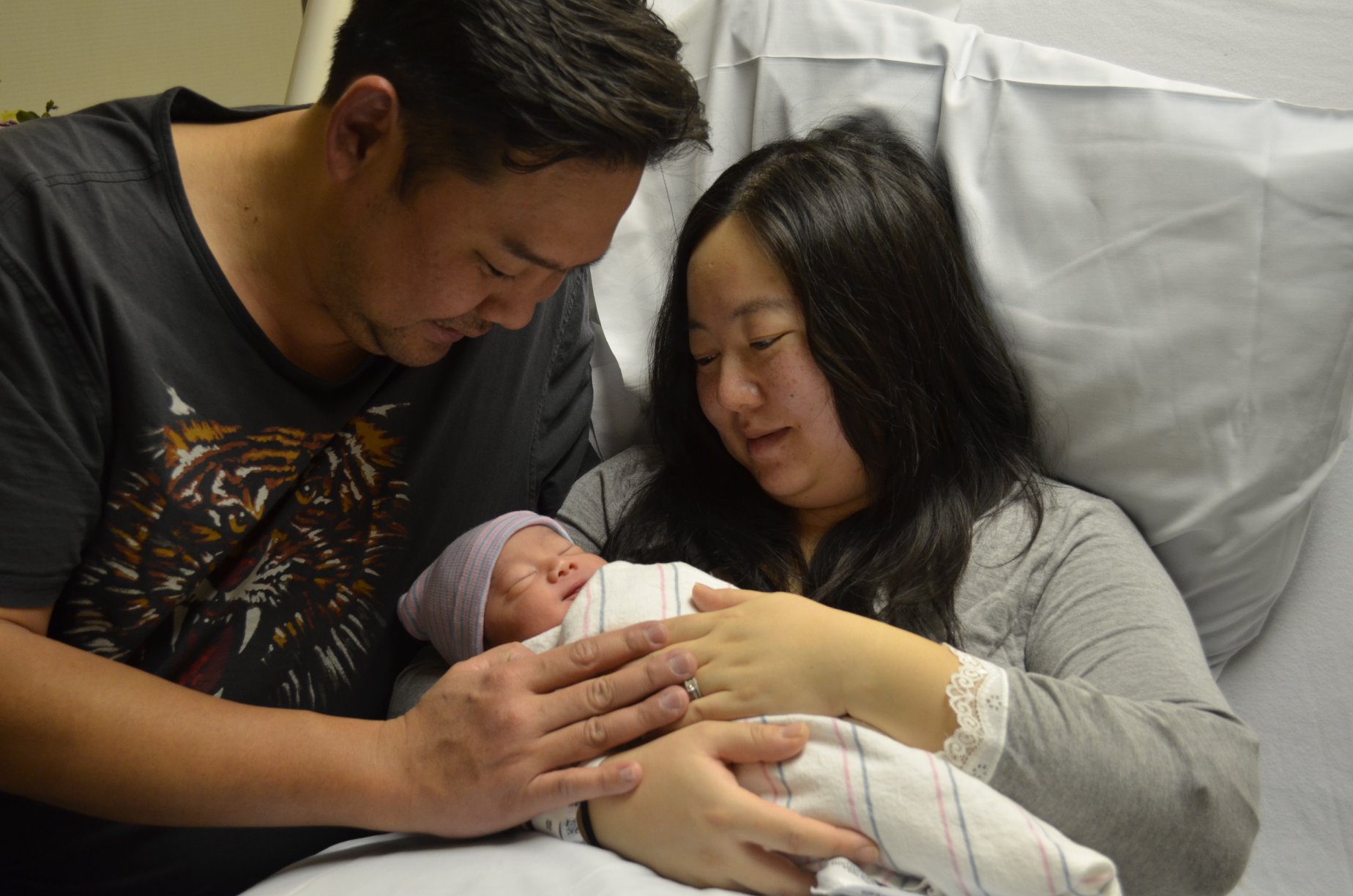 Huntington Hospital welcomes first baby of the New Year!
