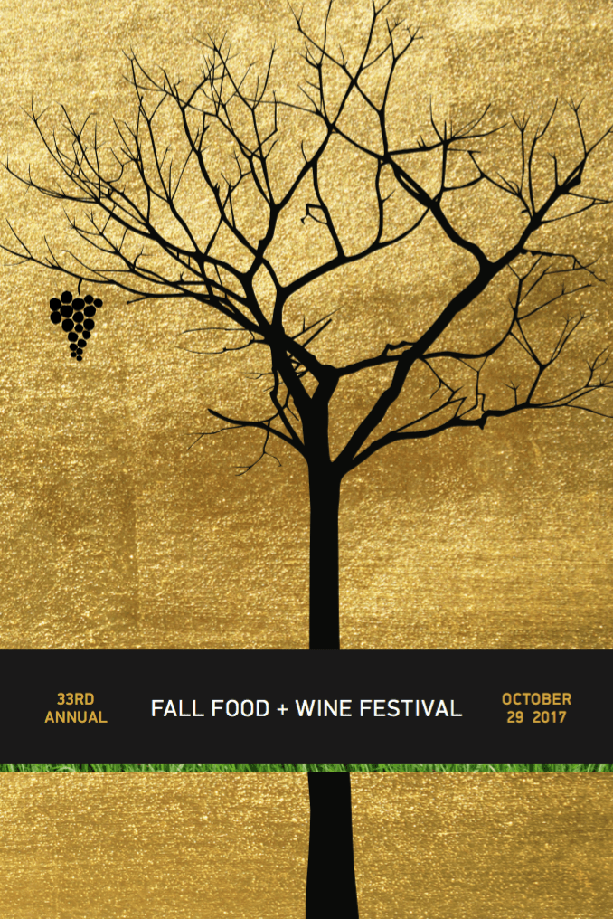 33rd Annual Fall Food + Wine Festival banner