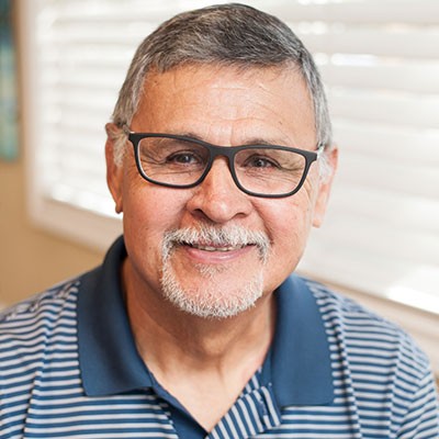 Patient stories portrait: Pete Sanchez