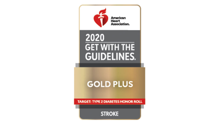 American Heart Association 2020 Get With The Guidelines Gold Plus Stroke award