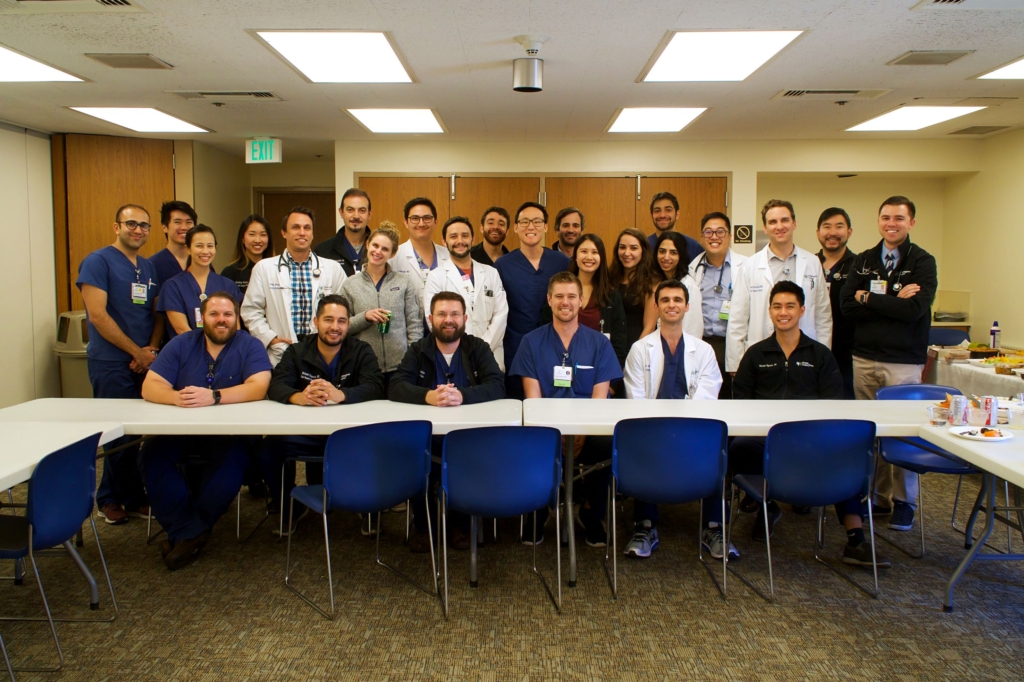 Large group photo of Huntington Hospital Residents