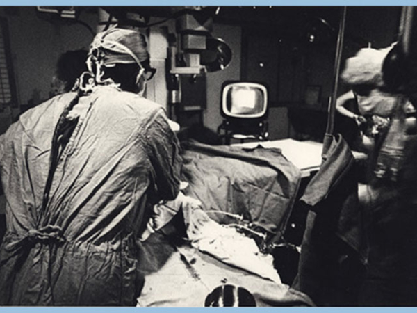 1955 photo of surgeons