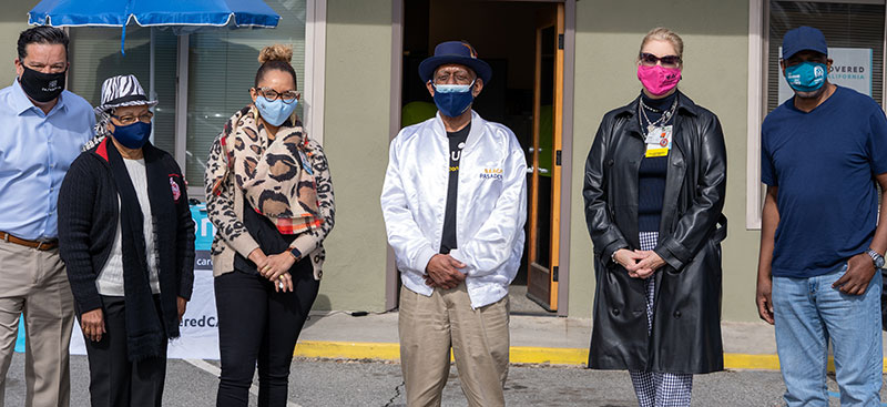 Group shot of NAACP vaccine group