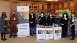 Huntington Hospital Employees Honor Martin Luther King, Jr. with a Food Drive in Support of Pasadena's Friends in Deed