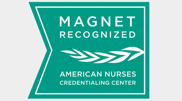 Magnet Recognized - American Nurses Credentialing Center - badge