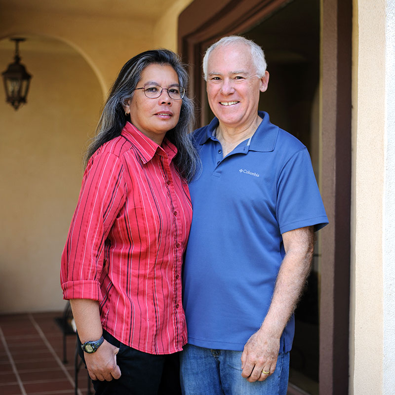Bill Mahoney and wife