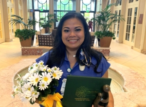 Congratulations to Huntington’s July DAISY Award winner, Ruby Rose Fajardo, RN