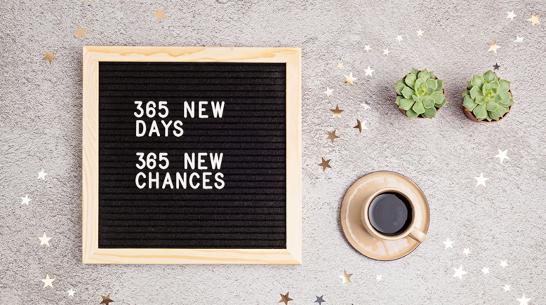 365 new days, 365 new chances