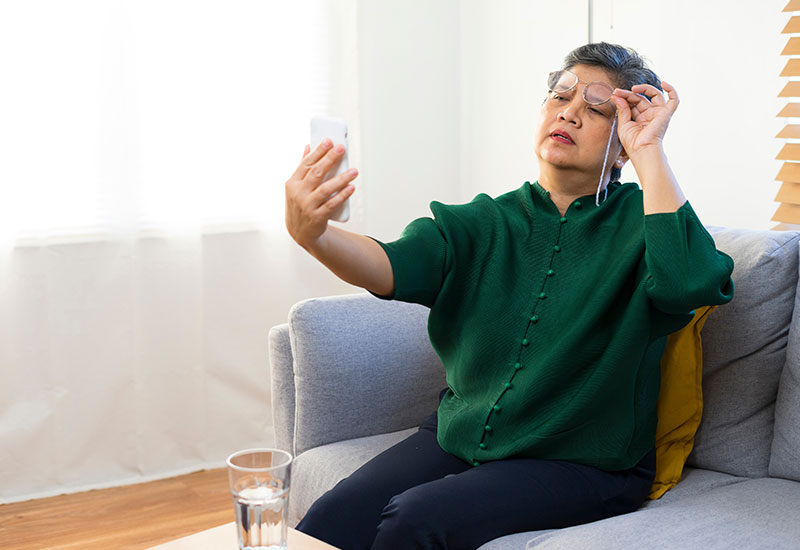 Vision loss in seniors