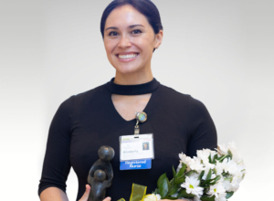 Congratulations to November 2021 DAISY Award winner, Kimberly Strong, RN, 4 West