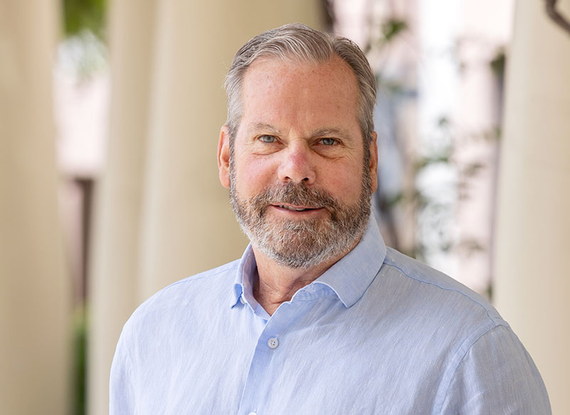 Rick West, patient at Huntington Health
