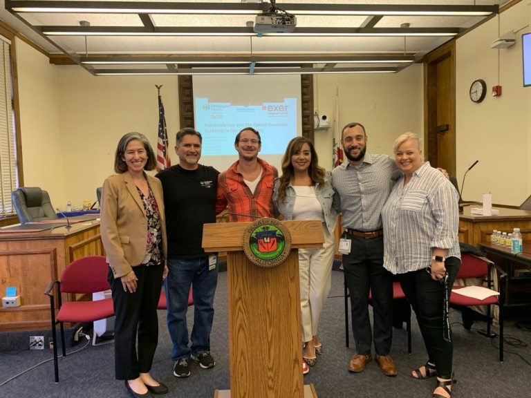 Pasadena Unified School District, Exer Urgent Care and Huntington Health Partner to Provide Students and Families Education on Substance Use and the Opioid Overdose Epidemic group picture