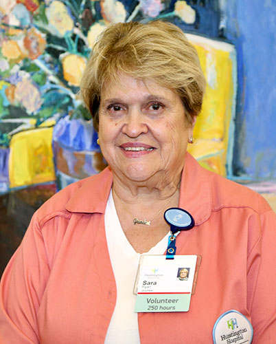 Huntington Hospital volunteer