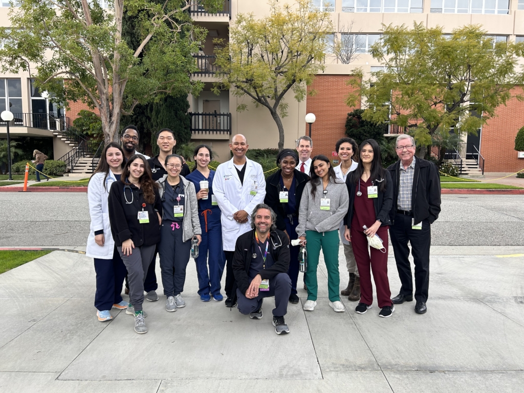 internal medicine residents taking a group picture
