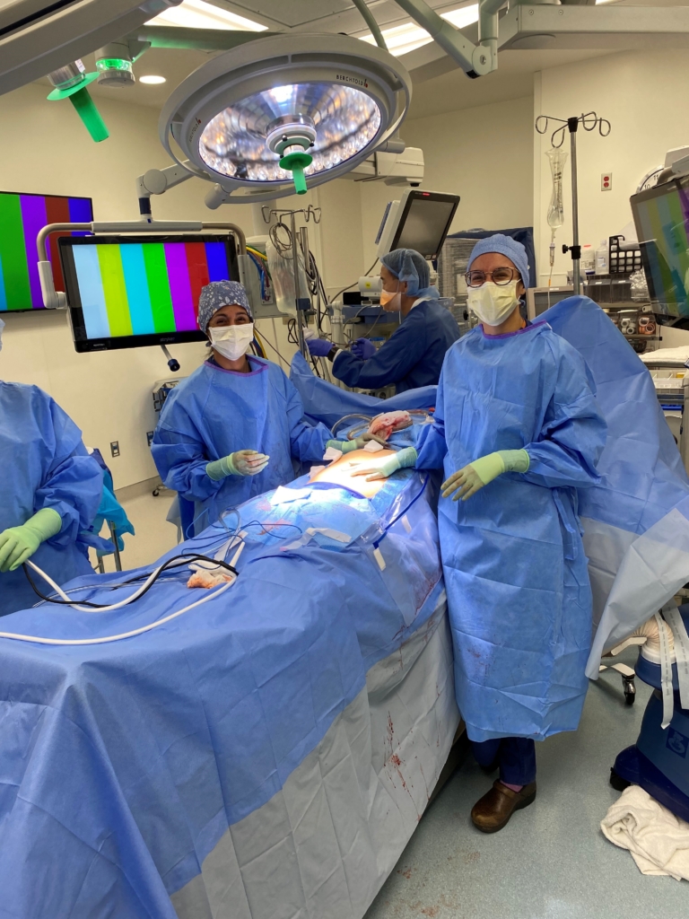 our general surgery residents in action!