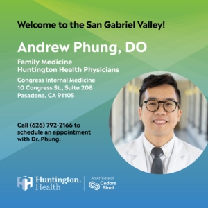 Andrew Phung, DO, welcome image