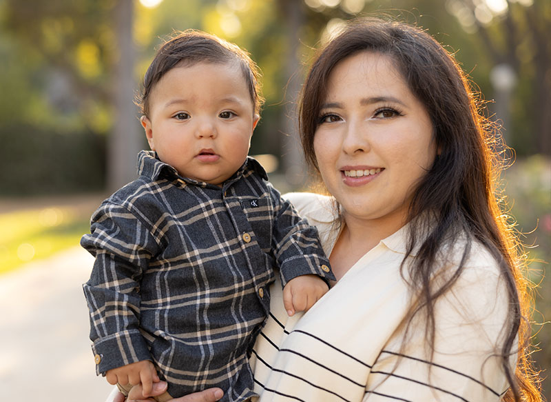 Patient story: Marlene Romo Franco and her son, Liam