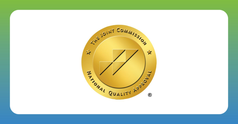 The Joint Commission Comprehensive Stroke Center gold seal of approval.