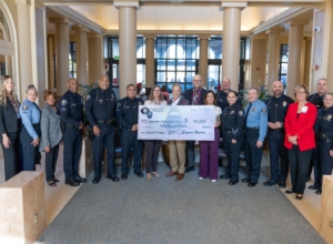 Pasadena Police Department Raises $40,000 to Support Breast Cancer Care at the Huntington Cancer Center