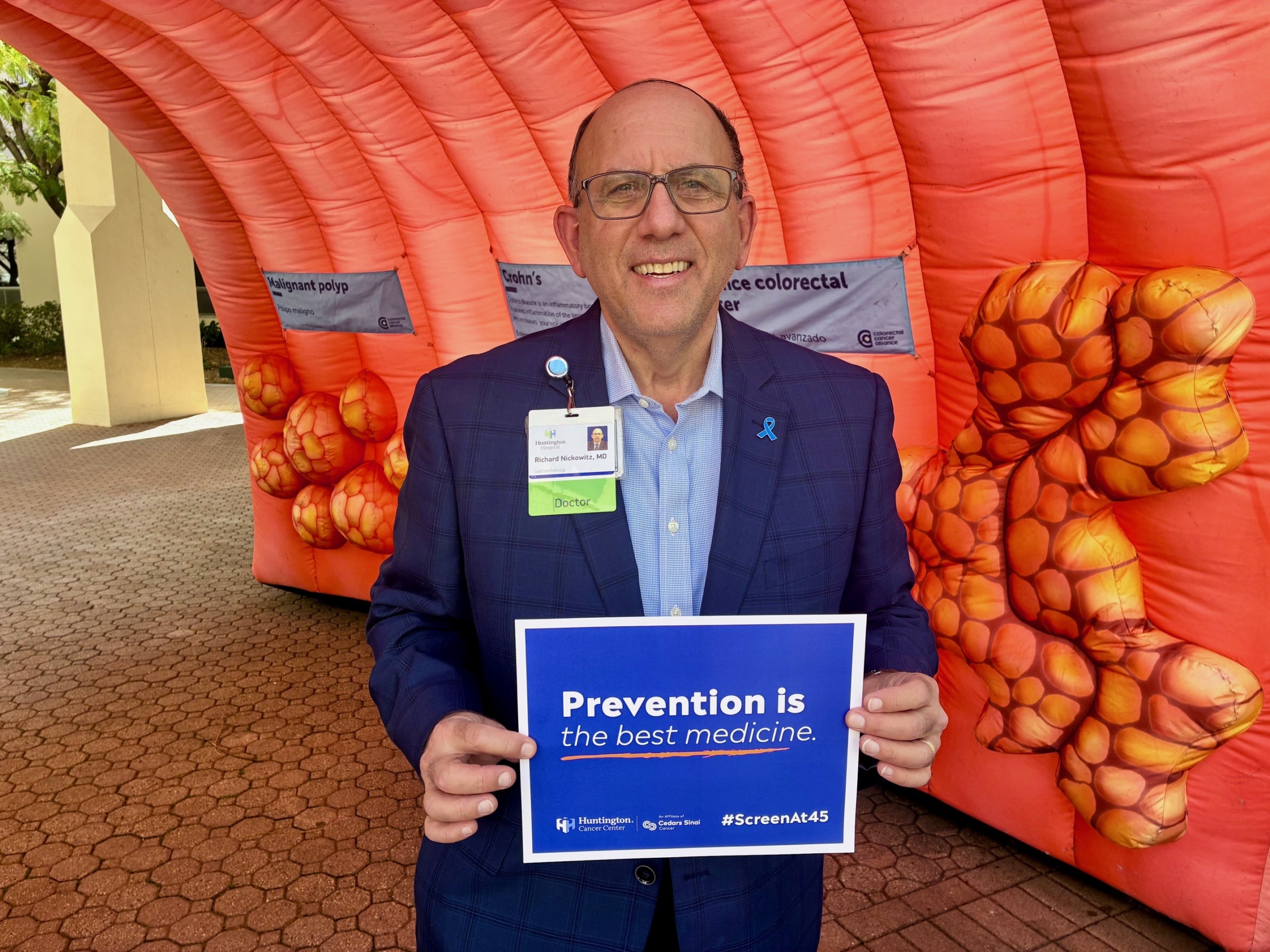 Raising awareness about colorectal cancer